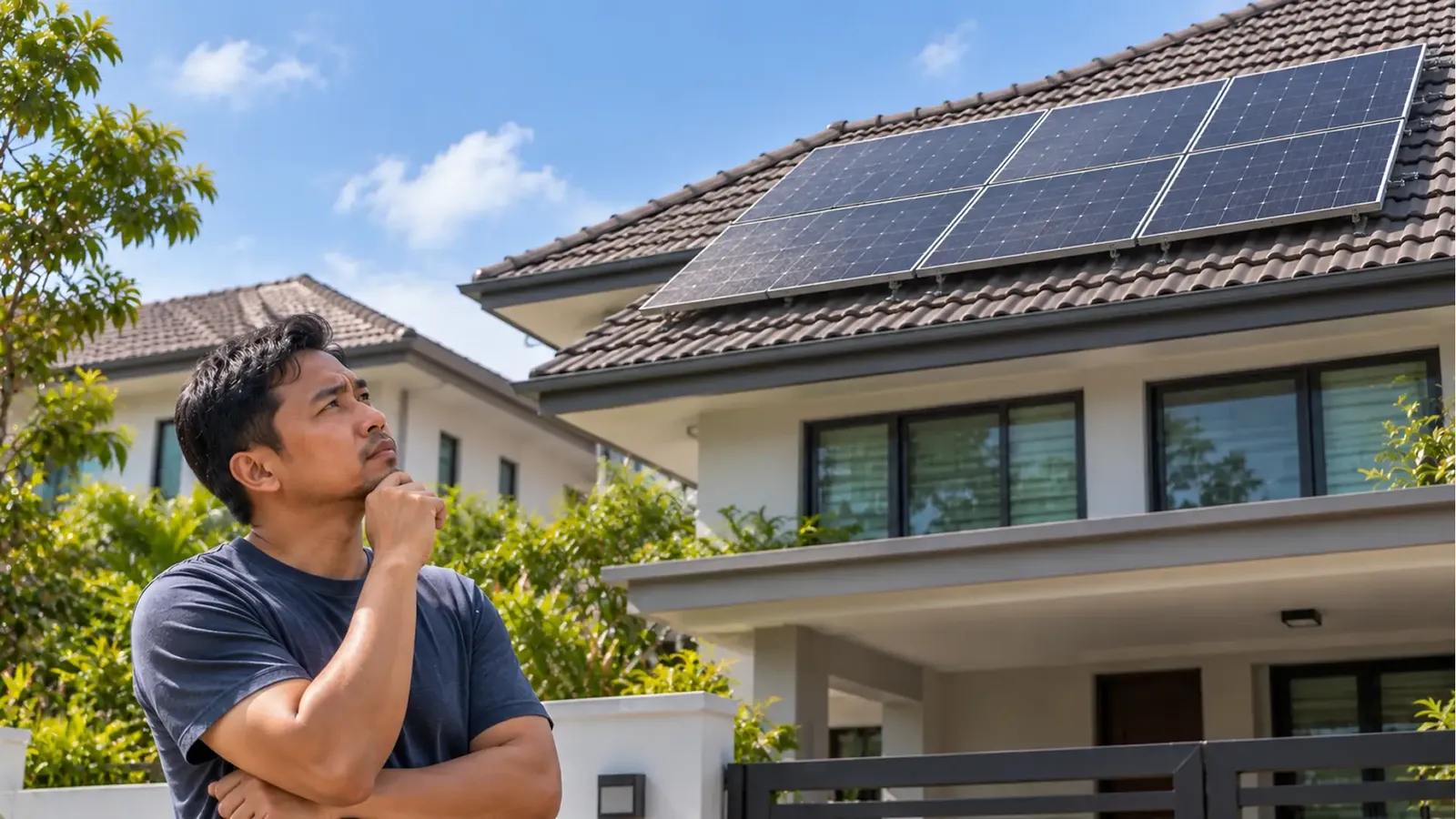 Do solar panels require cleaning in Malaysia?