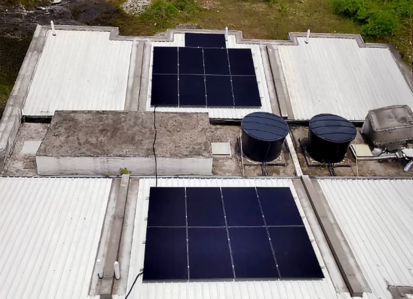 Emit Solar installation, 17 panels